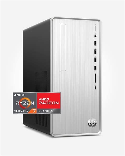 hp desktop pc pavilion|HP Pavilion Desktop PC, AMD Ryzen 7 5700G, 16 GB .